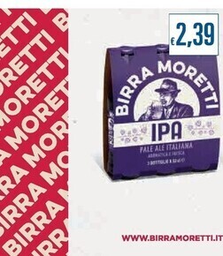 Unes Moretti birra offerta