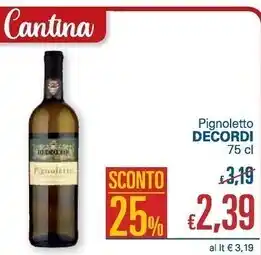 Decordi pignoletto