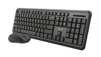 Trony Trust ody wireless silent keyboard and mouse set offerta