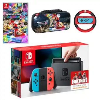 Trony Nintendo switch mario kart 8 deluxe pack console da gioco portatile offerta