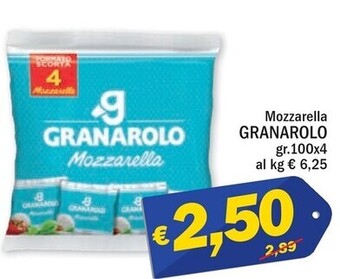 Ard Discount Granarolo mozzarella offerta