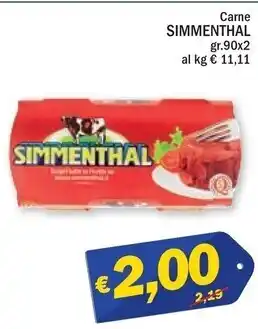 Ard Discount Simmenthal carne offerta