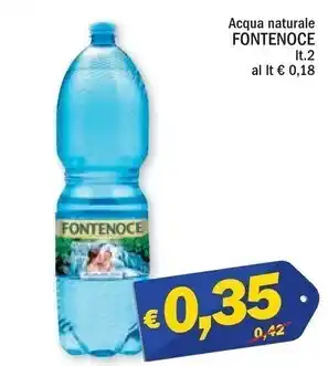 Ard Discount Fontenoce acqua naturale offerta