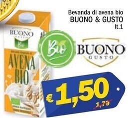 Ard Discount Buono & gusto bevanda di avena bio offerta