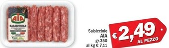Ard Discount Aia salsicciole offerta