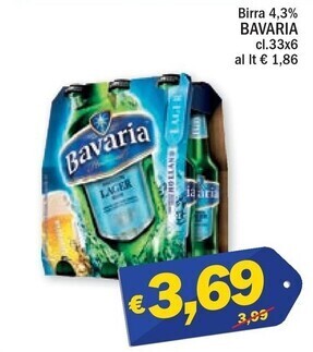 Ard Discount Bavaria birra 4,3% offerta