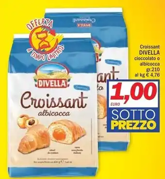 Divella croissant cioccolato