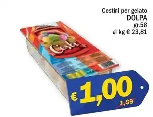 Ard Discount Dolpa - cestini per gelato offerta