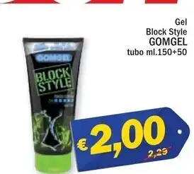 Gomgel - gel block style