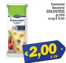 Goldsteig emmental bavarese