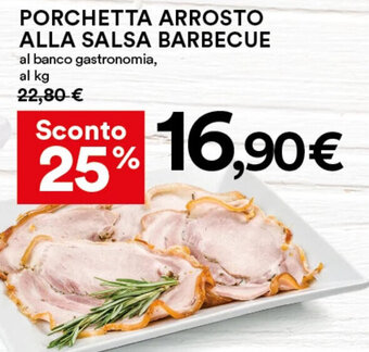 Coop Porchetta Arrosto Alla Salsa Barbecue offerta