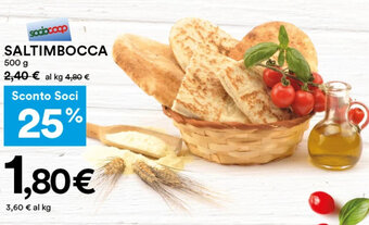 Coop Saltimbocca 500 g offerta