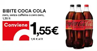 Coop Coca-Cola Bibite 1,35 lt offerta