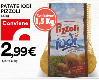Pizzoli Patate Iodì 1,5 kg