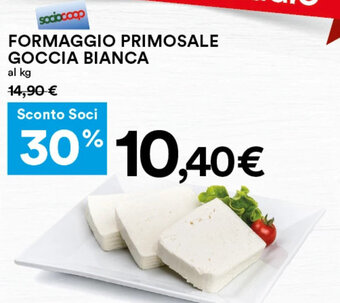 Coop Formaggio Primosale Goccia Bianca offerta
