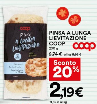 Coop Coop Pinsa a lunga lievitazione 230 g offerta