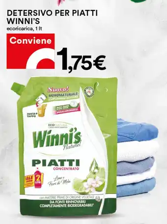 Coop Winni's Detersivo per Piatti 1 lt offerta