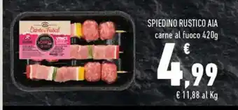 Conad AIA Spiedino Rustico carne al fuoco 420 g offerta