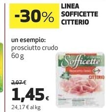 Coop Citterio linea sofficette offerta