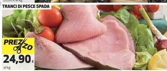 Coop Tranci di pesce spada offerta