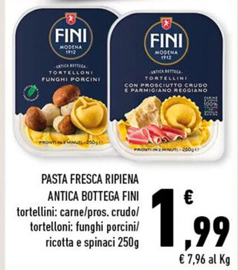 Conad Fini Pasta Fresca Ripiena Antica Bottega 250 g offerta