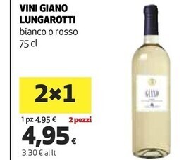 Ipercoop Lungarotti vini giano offerta