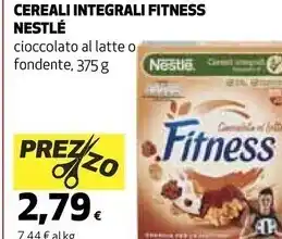 Ipercoop Nestlè cereali integrali fitness offerta