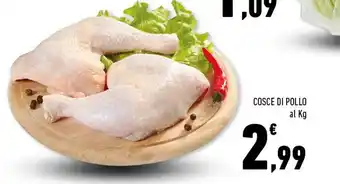 Conad Cosce Di Pollo al Kg offerta