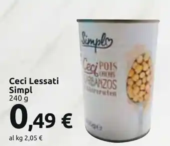 Carrefour Market Ceci Lessati Simpl 240 g offerta