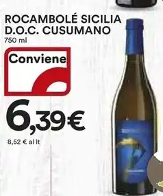 Cusumano rucambole sicilia d.o.c