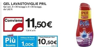 Pril gel lavastoviglie