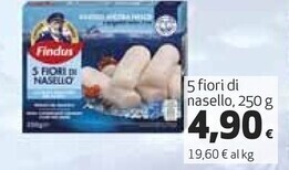 Coop Findus 5 fiori di nasello offerta