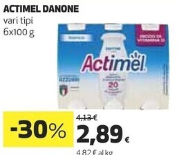 Coop Danone actimel offerta