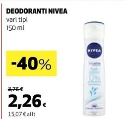 Coop Nivea deodoranti offerta