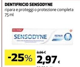 Coop Sensodyne dentifricio offerta