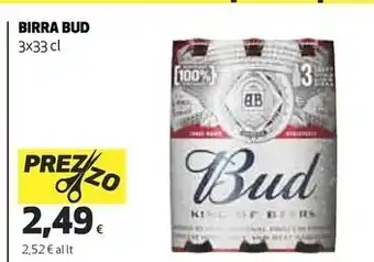 Coop Bud birra offerta