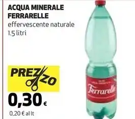 Ipercoop Ferrarelle acqua offerta