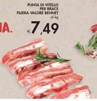 Bennet Punta Di Vitello Per Brace Filiera Valore Bennet offerta