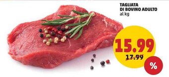 Tagliata di Bovino Adulto