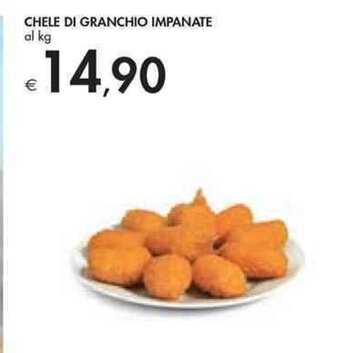 Chele Di Granchio Impanate