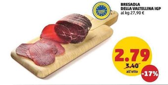 PENNY Bresaola Della Valtellina IGP offerta