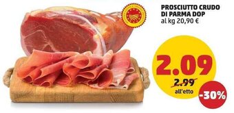 PENNY Prosciutto Crudo di Parma DOP offerta