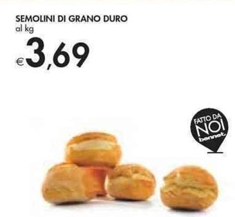 Bennet Semolini Di Grano Duro offerta