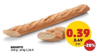 PENNY Baguette 250 g offerta
