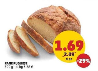 PENNY Pane Pugliese 500 g offerta