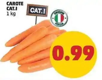 PENNY Carote Cat.I 1 kg offerta