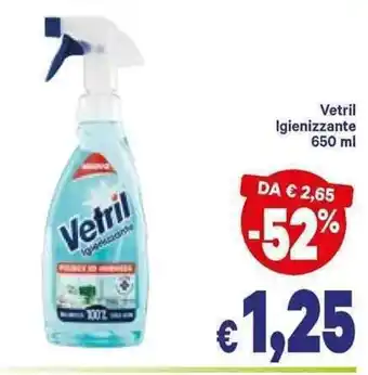A&O Vetril Igienizzante 650ml offerta