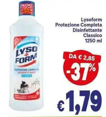 A&O Lysoform Protezione Completa Disinfettante Classico 1250ml offerta