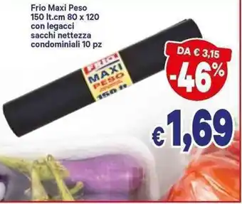 A&O Frio Maxi Peso 150lt. 80x120cm 10pz. offerta