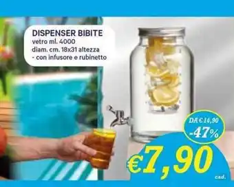 A&O Dispenser Bibite 4000ml offerta